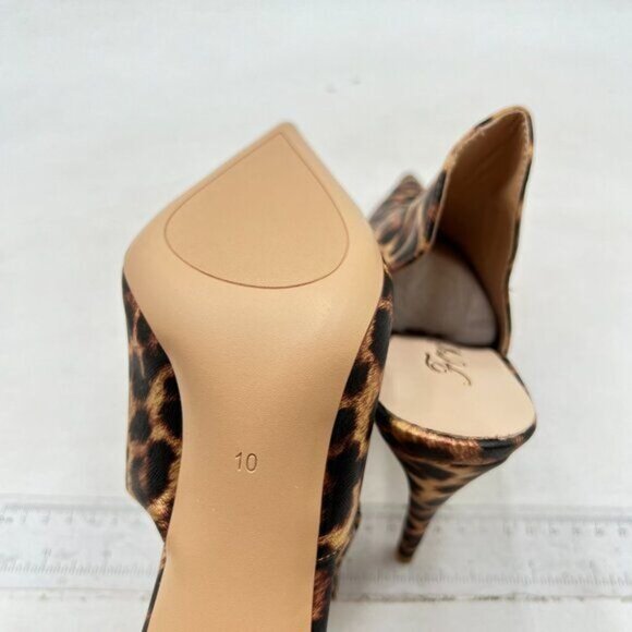 Leopard Print Women's Mules - Picture 6 of 8